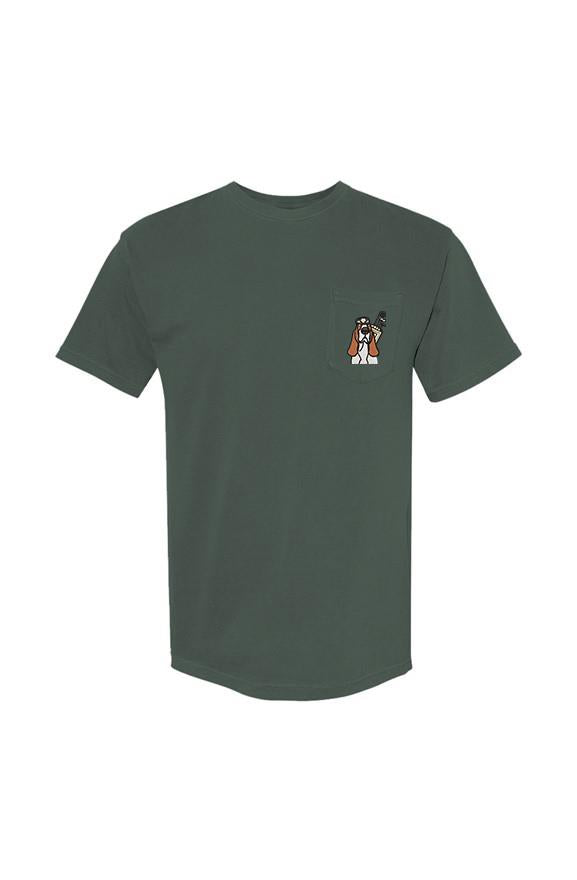 tan caddy green Heavyweight Pocket-T-Shirt