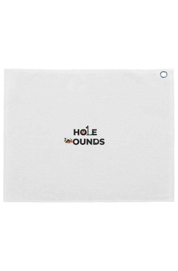 Hole Hounds Large Golf Towel