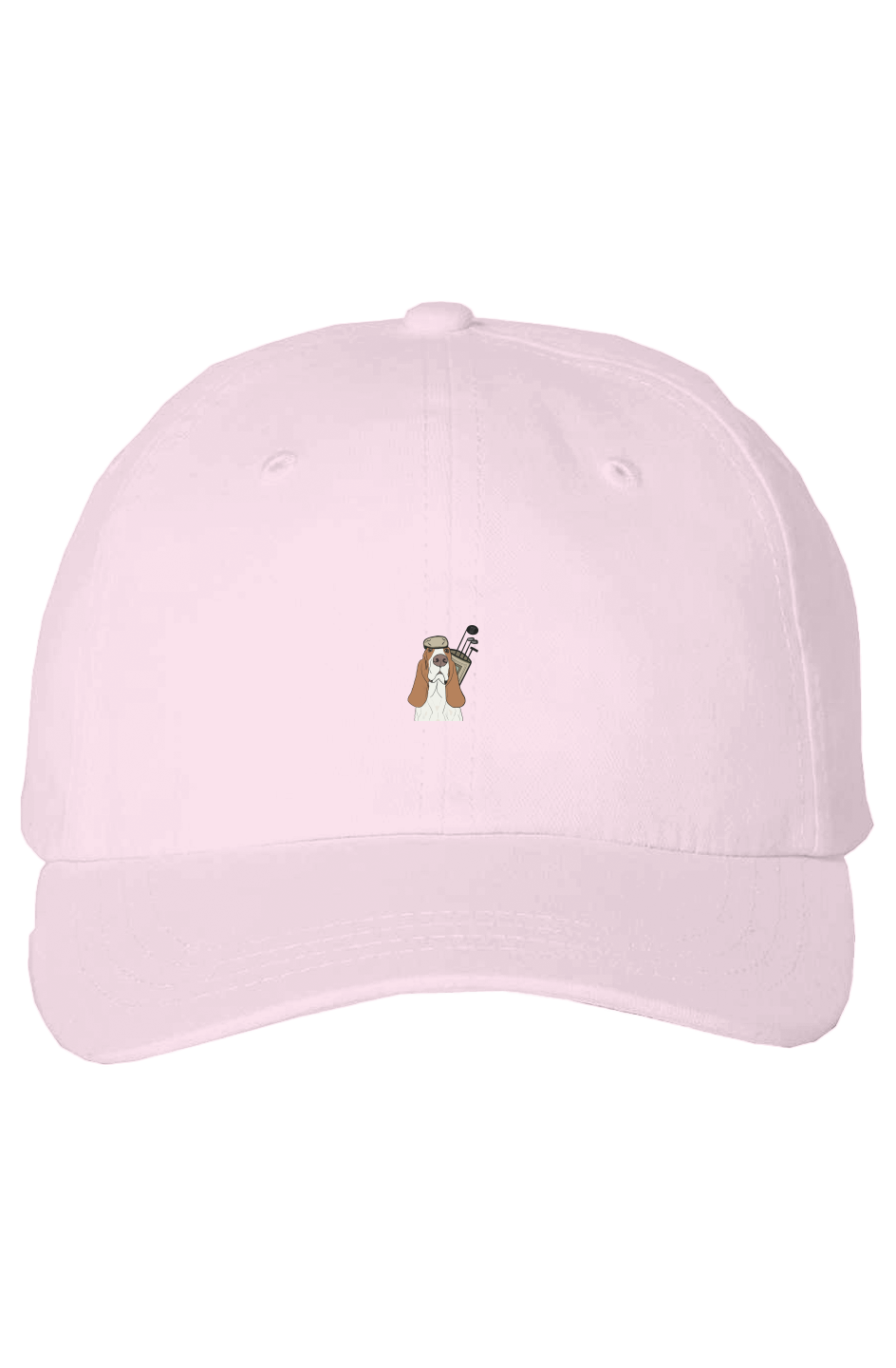 Caddy Crest Dad Hat - Pink