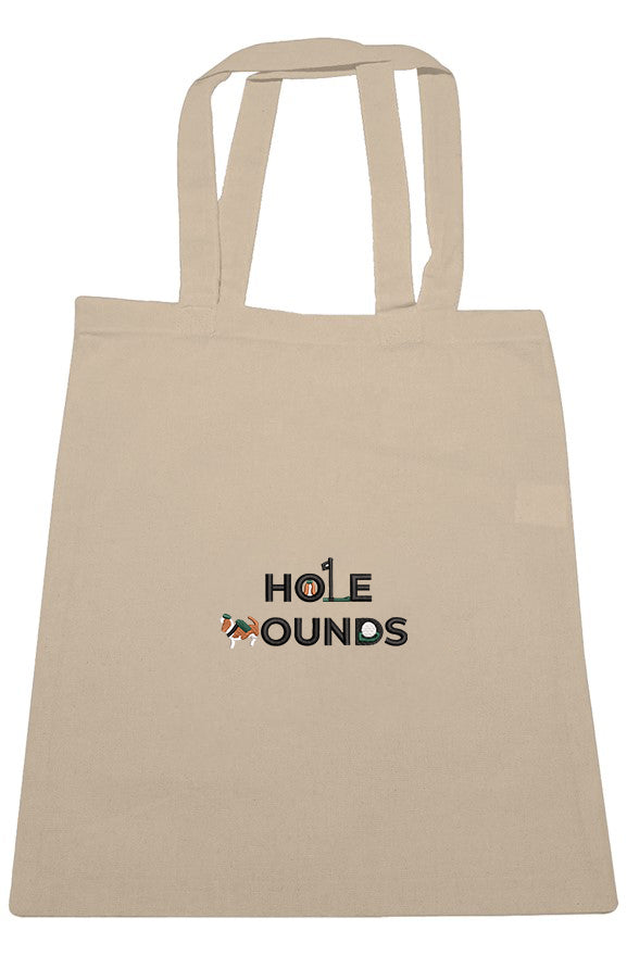 Hole Hounds Large Canvas Tote