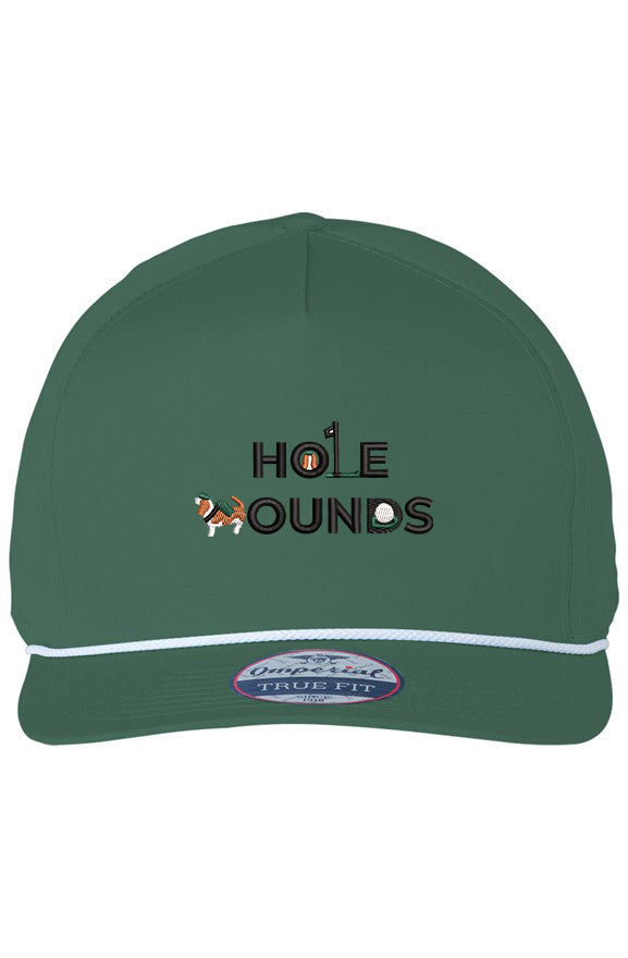 The Hole Hounds Logo Rope Cap