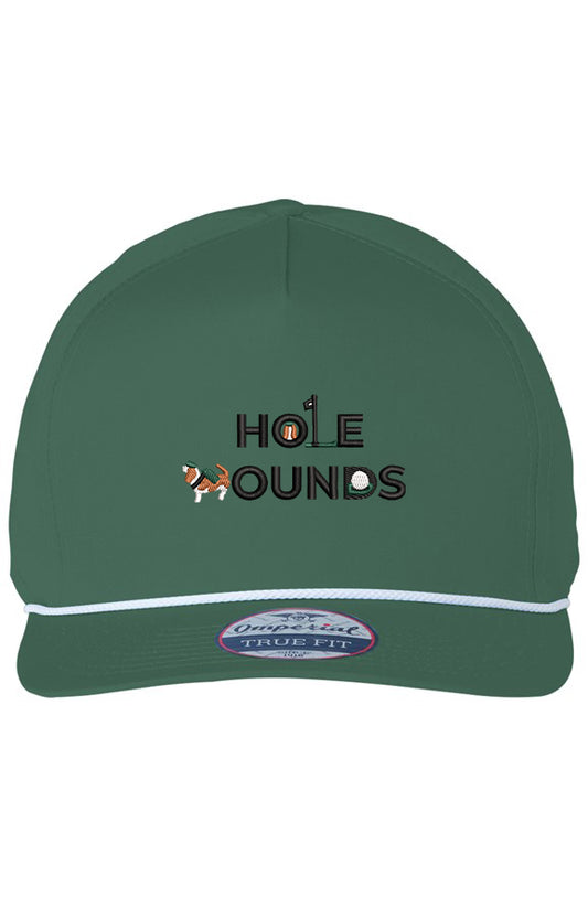 The Hole Hounds Logo Rope Cap