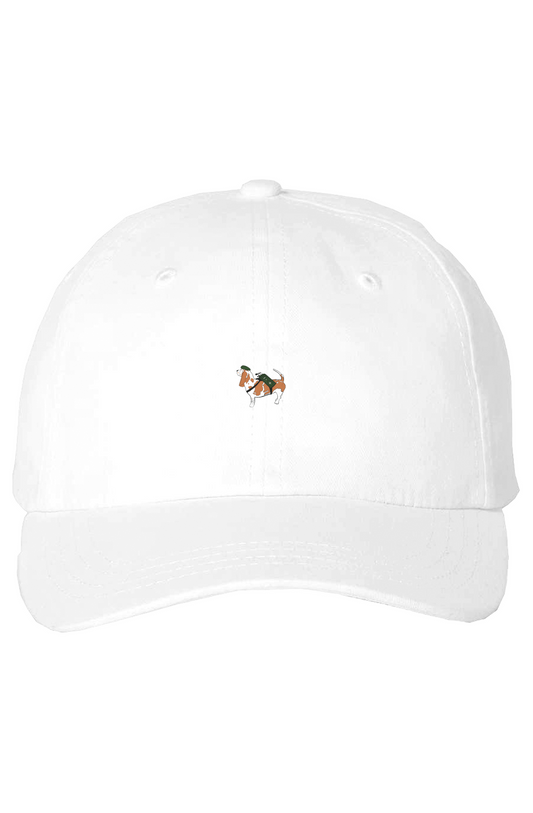 Caddy Profile Dad Hat - White